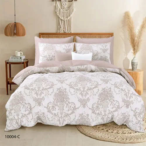 Floral - Karens Double Bed Printed Cotton Bedsheet