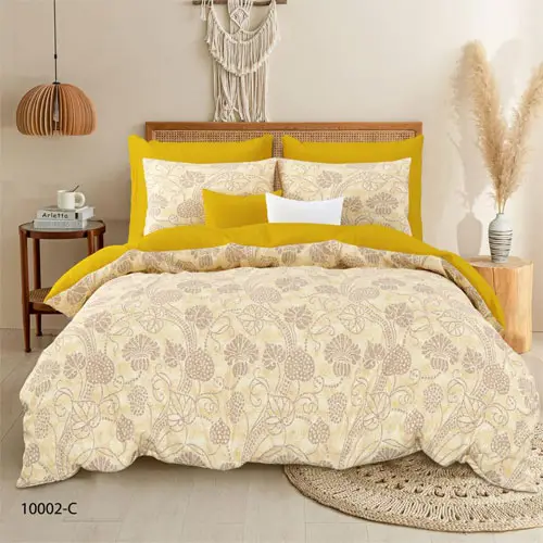 Self Print - Karens Double Bed Printed Cotton Bedsheet