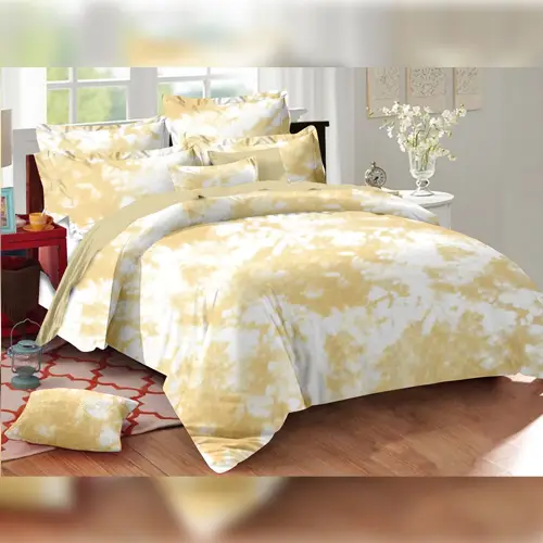 Blur Print - Venus Double Bed Printed Cotton Bedsheet