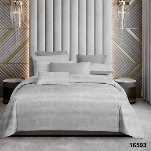 Light Diamond - Vision Double Bed Printed Cotton Bedsheet