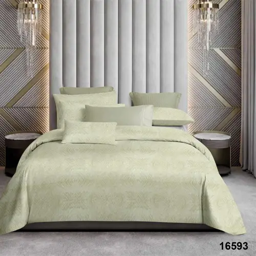 Light Diamond - Vision Double Bed Printed Cotton Bedsheet
