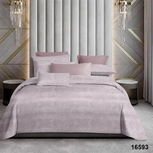 Light Diamond - Vision Double Bed Printed Cotton Bedsheet