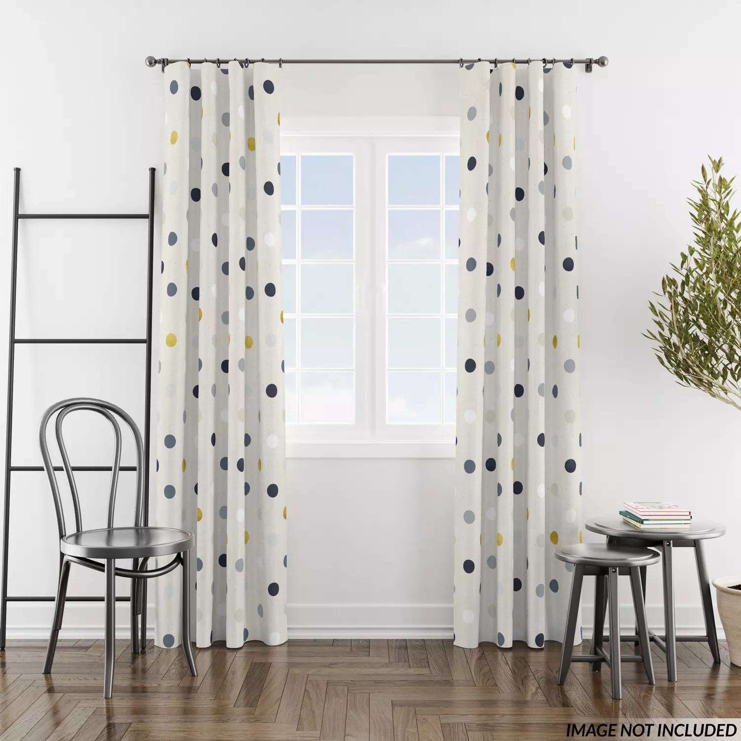 Lunarable Paint With Grommet Curtain Fabrics