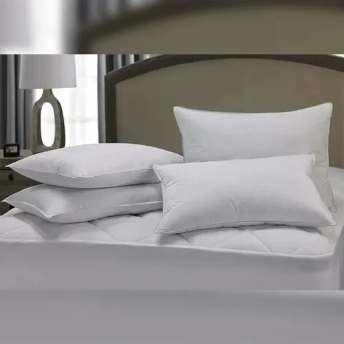 Cotton White Bed Soft Pillows